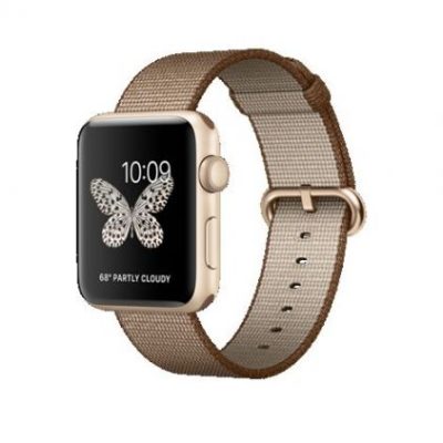 42mm Rose Gold Aluminum Case with Midnight Blue Sport Band